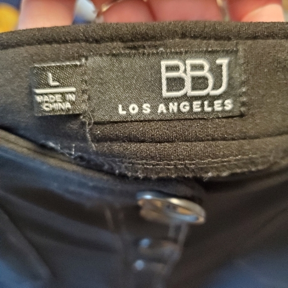 BBJ Los Angeles Black Pencil Skirt Size Large - Picture 2 of 6